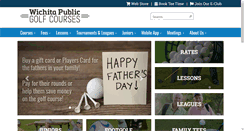 Desktop Screenshot of golfwichita.com